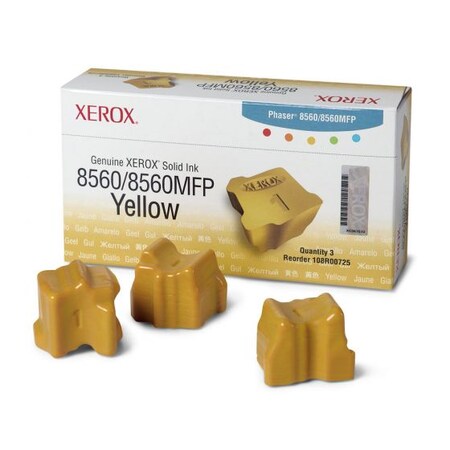 Generic Replacment Cartridge For XEROX PHASER COMP 8560 YELLOW 108R00725